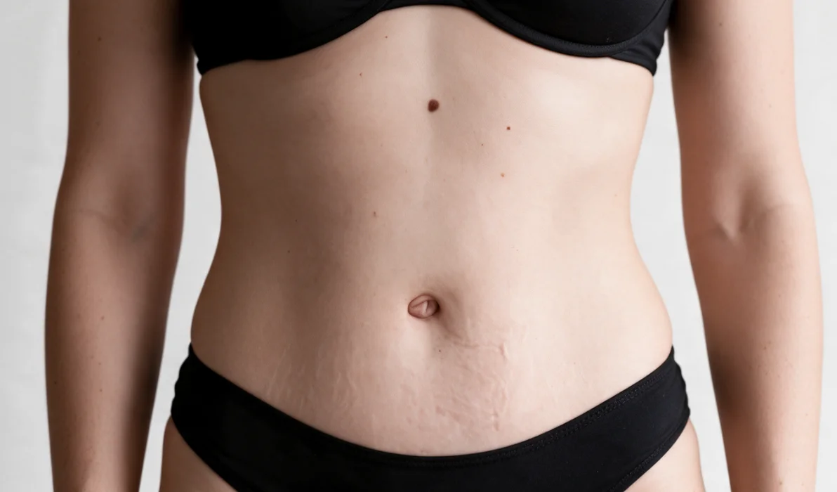 Después del tratamiento de abdominoplastia 1