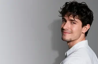 Mujer con cabello largo
